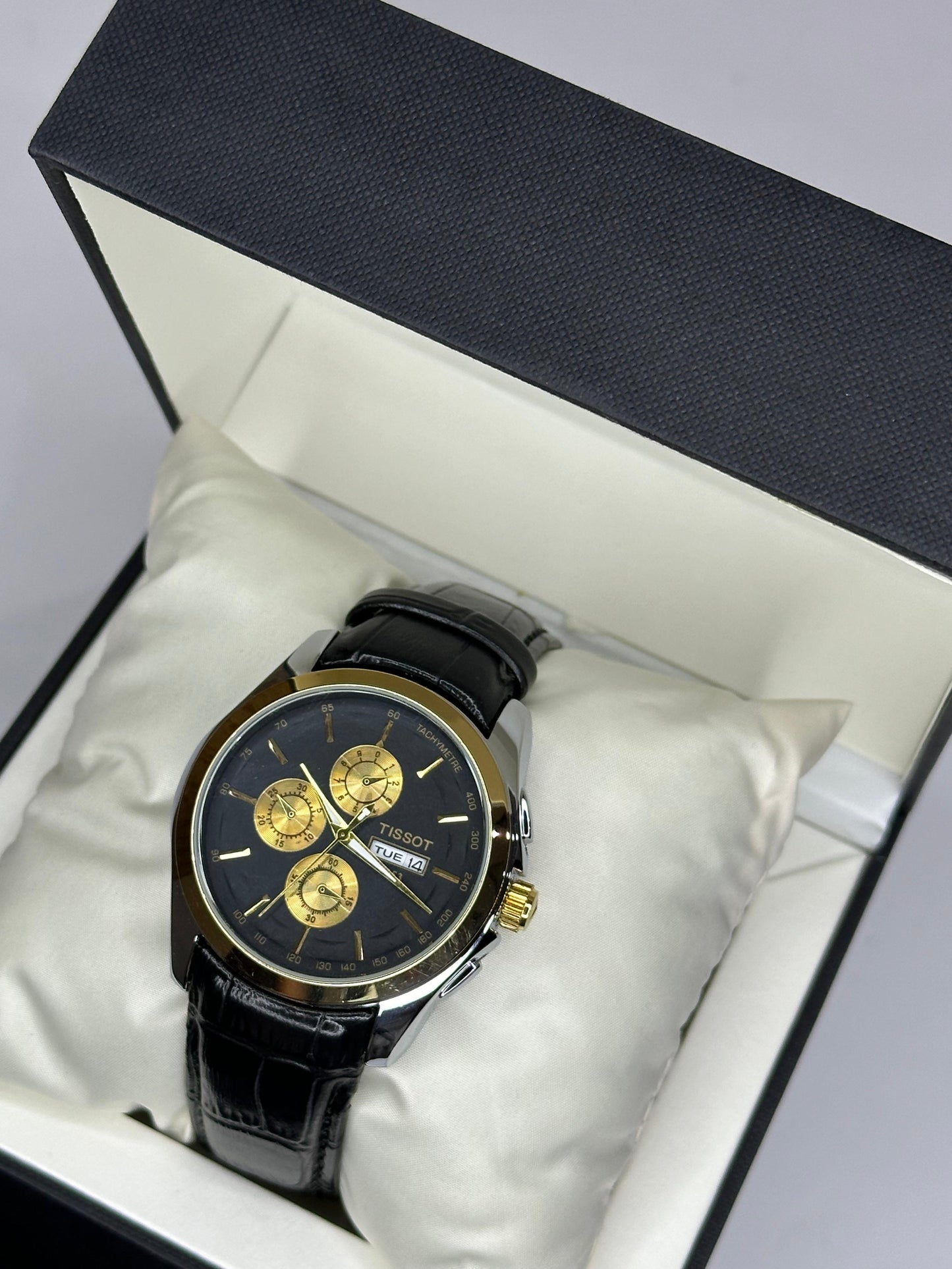 Tissot Leather Strap Watch