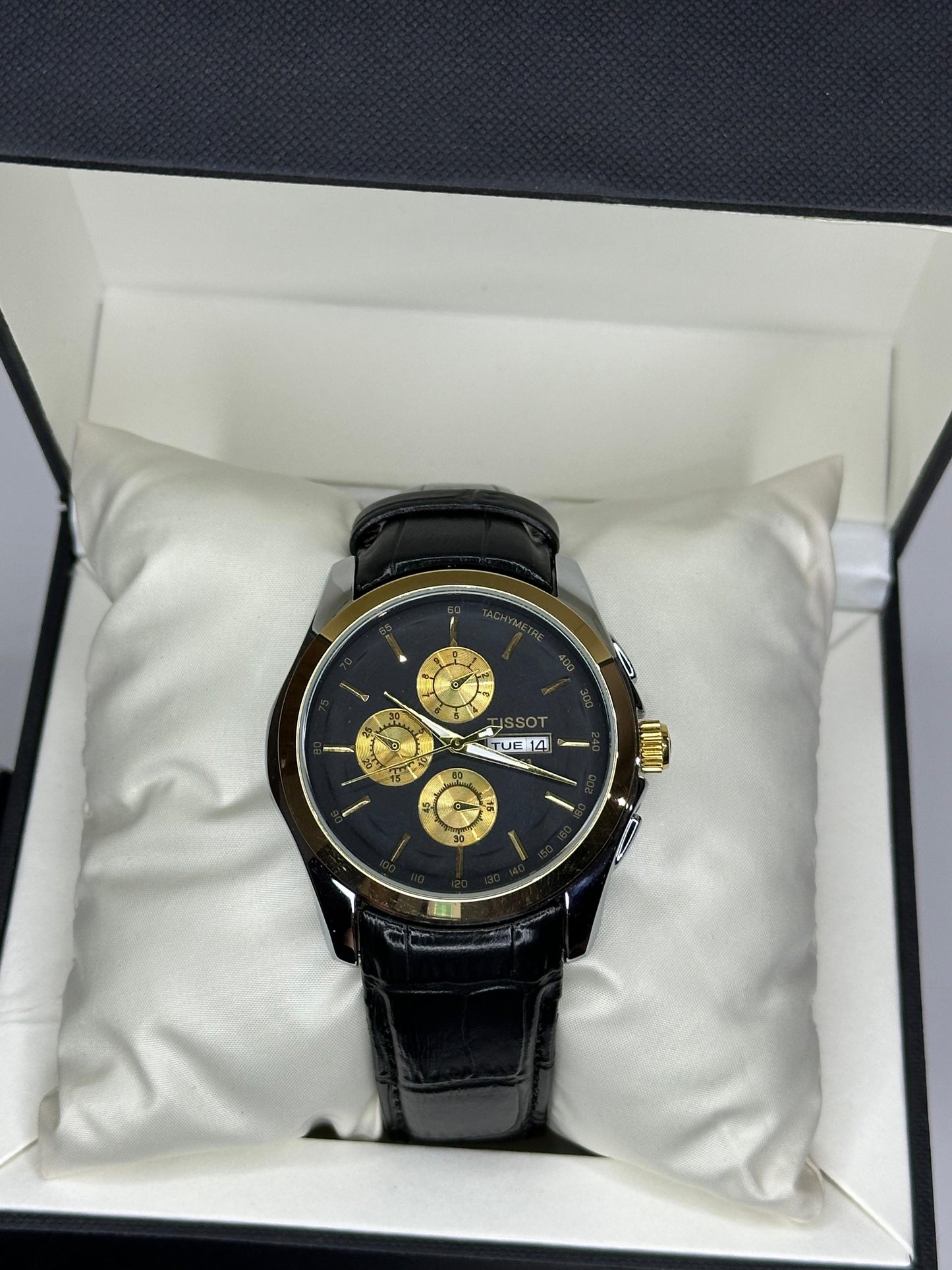 Tissot Leather Strap Watch