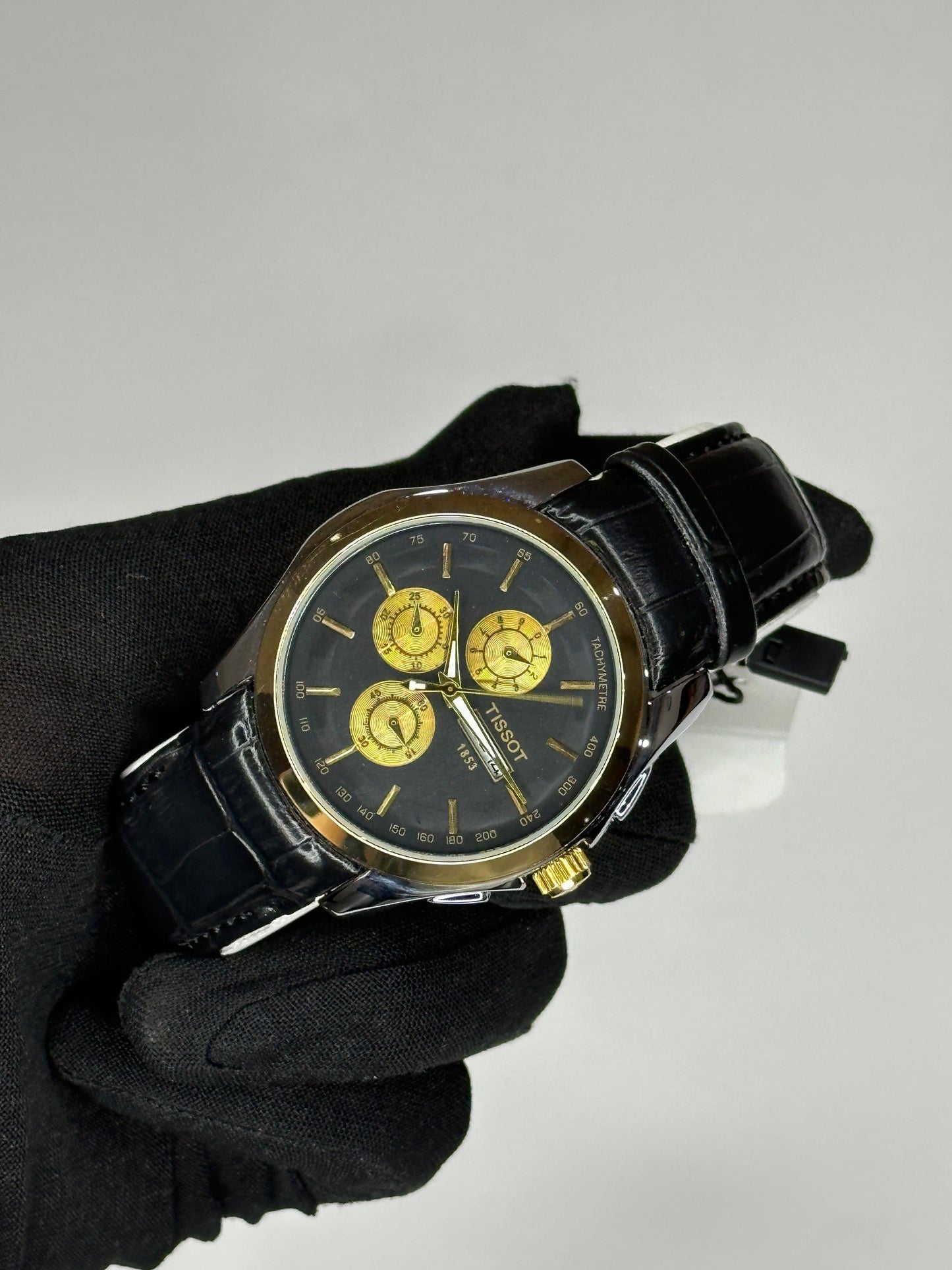 Tissot Leather Strap Watch