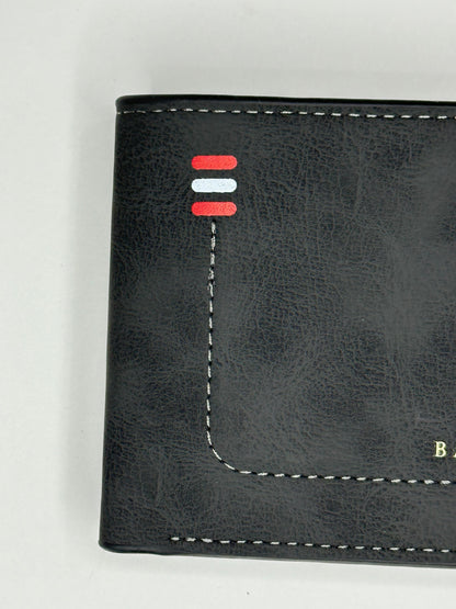 BALISI STYLE Original Leather Wallet Black & Gray
