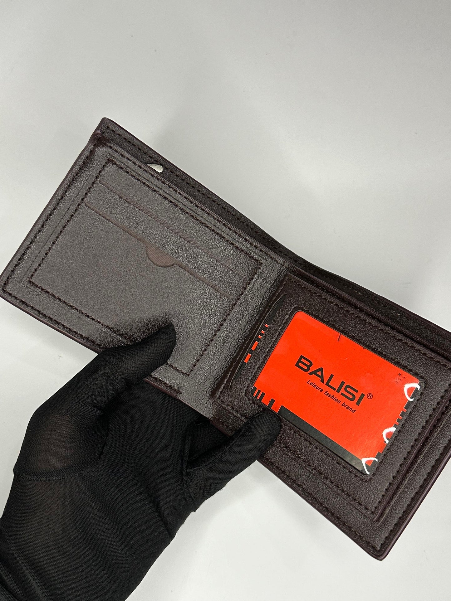 BALISI JEANS Original Leather Wallet Brown