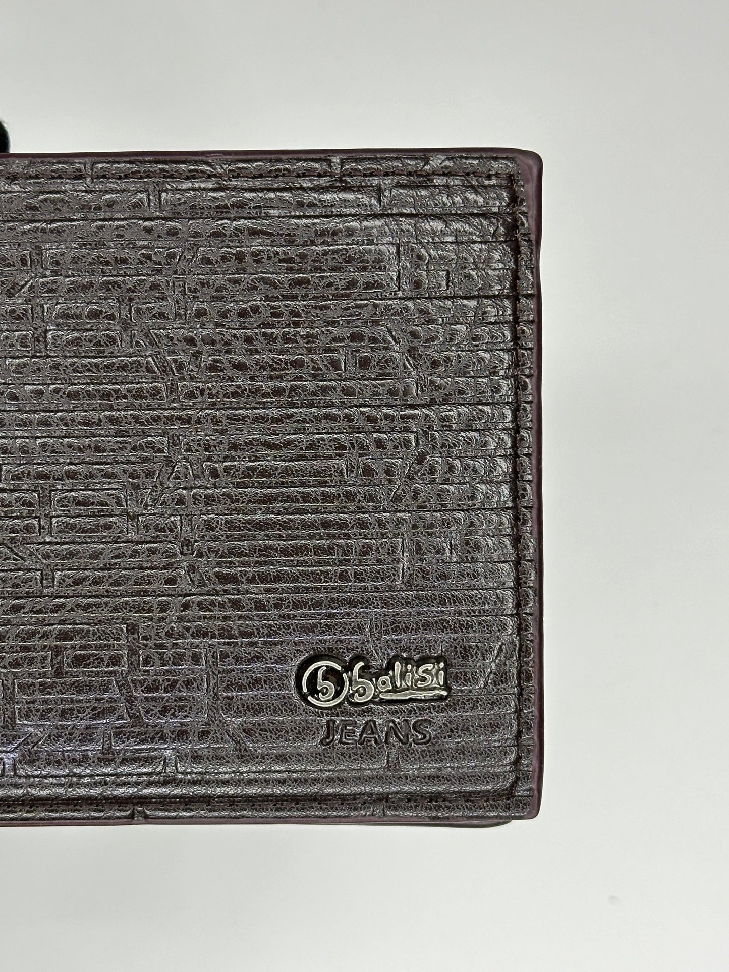 BALISI JEANS Original Leather Wallet Brown