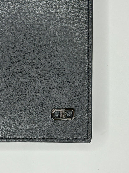 BALISI Orignal Leather Long Wallet Black