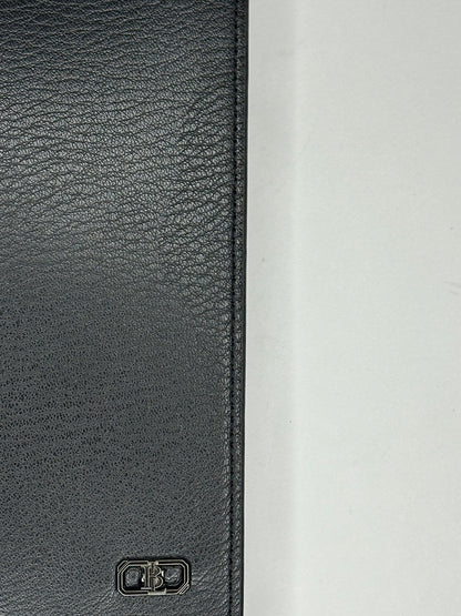 BALISI Orignal Leather Long Wallet Black