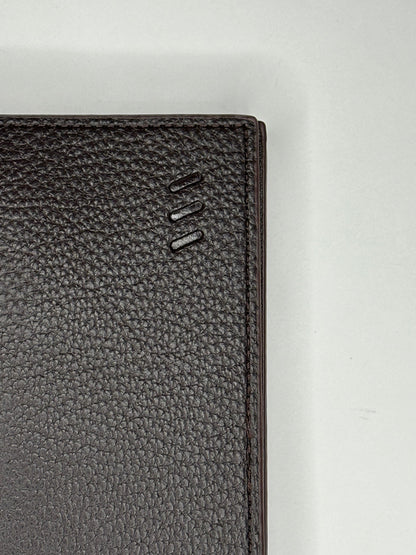 BALISI Orignal Leather Long Wallet Brown